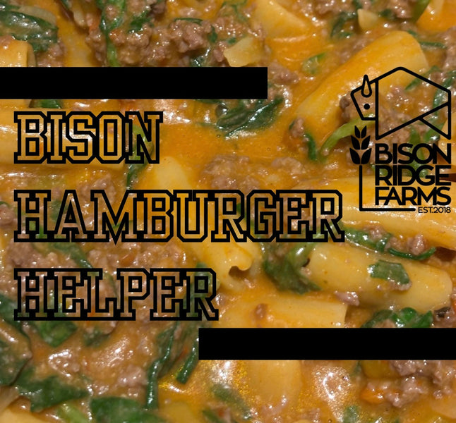 Bison Hamburger Helper