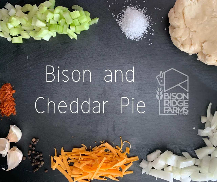 BISON AND CHEDDAR PIE