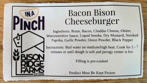 Bison Perogies