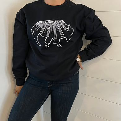Bison Crew Neck