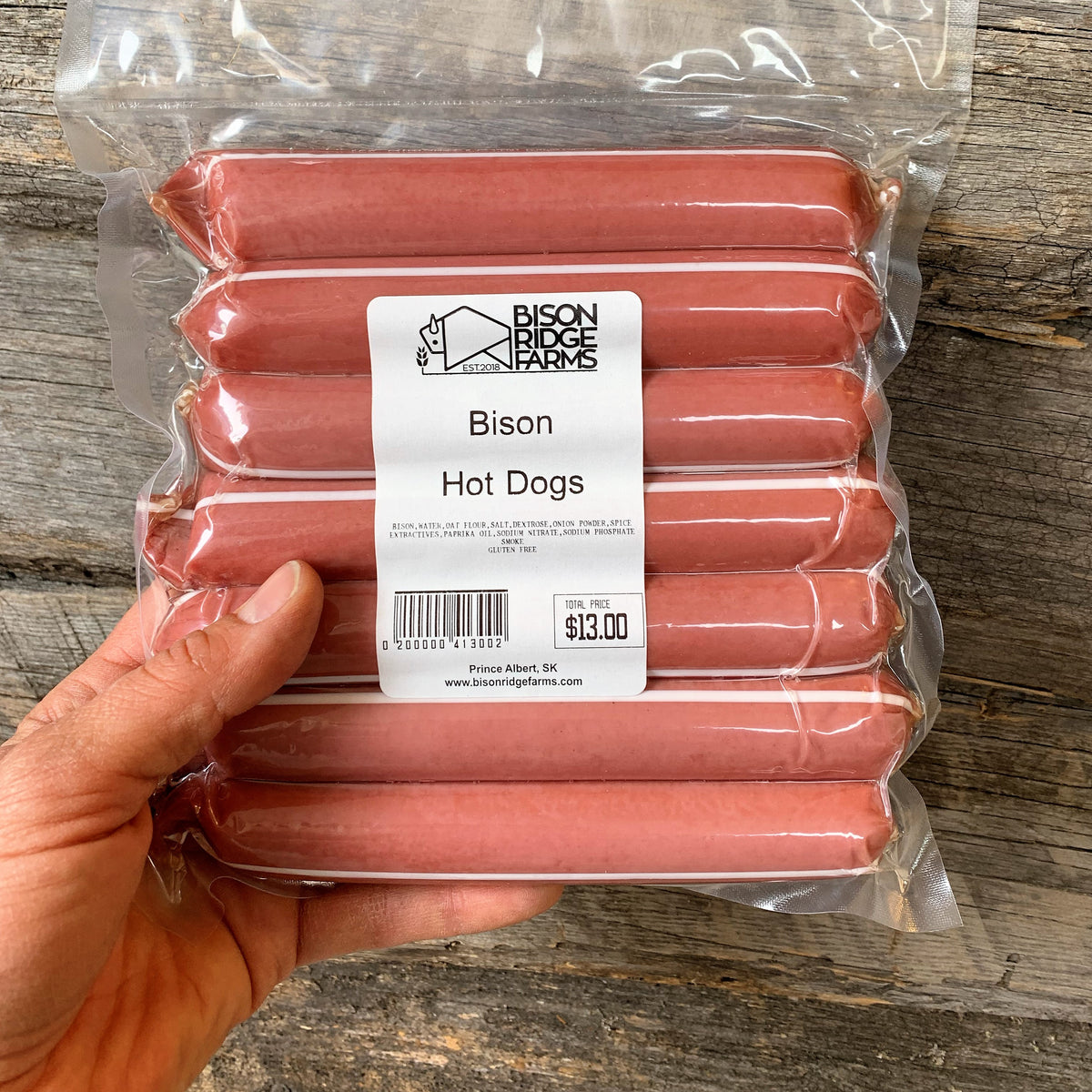 Bison Hot Dogs – Bison Ridge Farms
