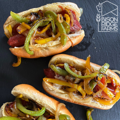 Bison Hot Dogs